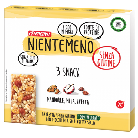 Barretta Mandorle Uvetta e Mela ENERVIT - 69g