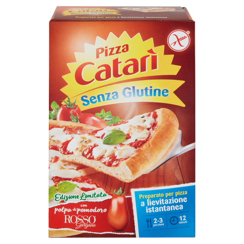 Pizza Catarì senza glutine - 445g