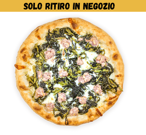 SL Pizza salsiccia e friarielli Revolution - 400g - Prodotto Surgelato