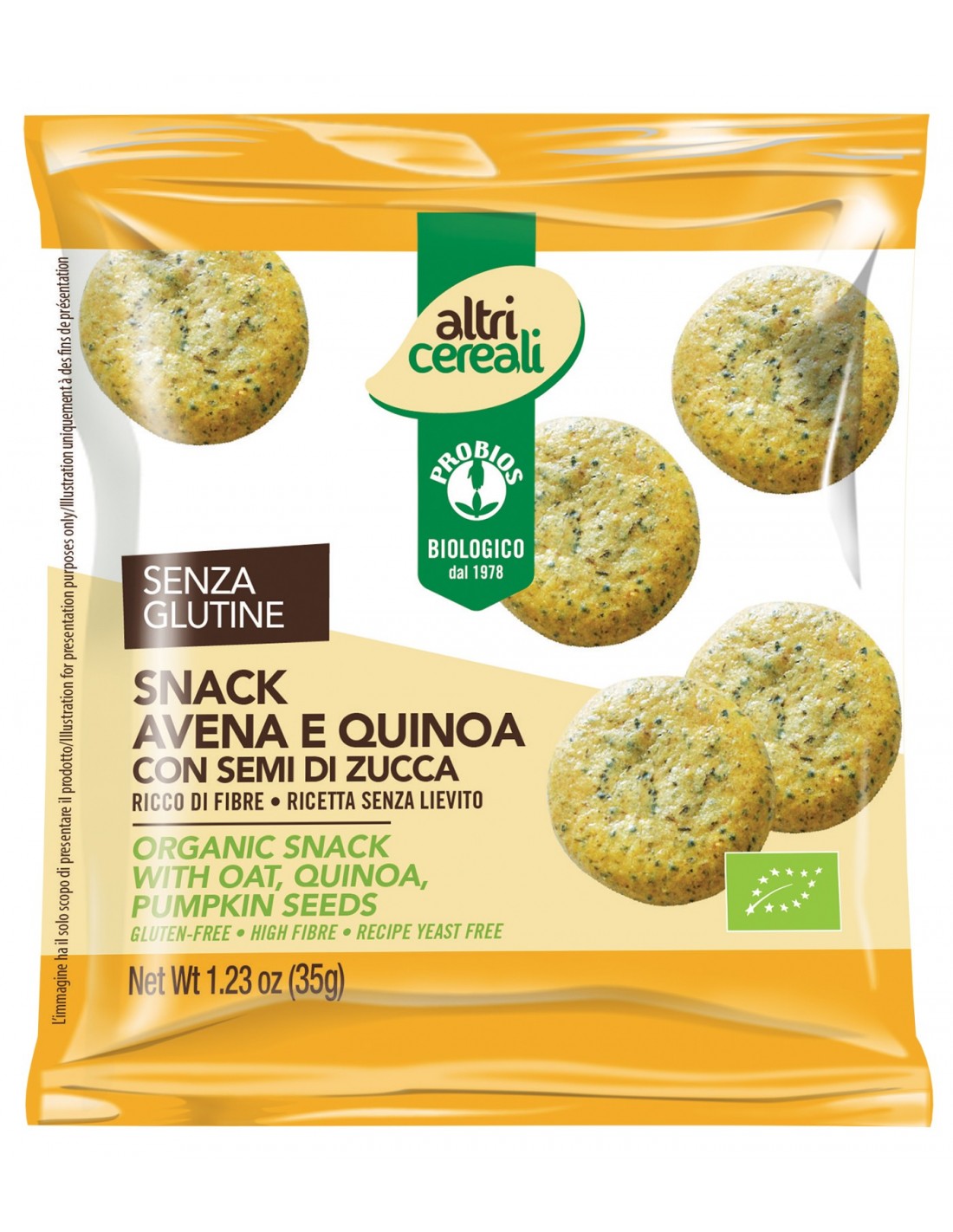 SL Snack Avena e Quinoa PROBIOS - 35