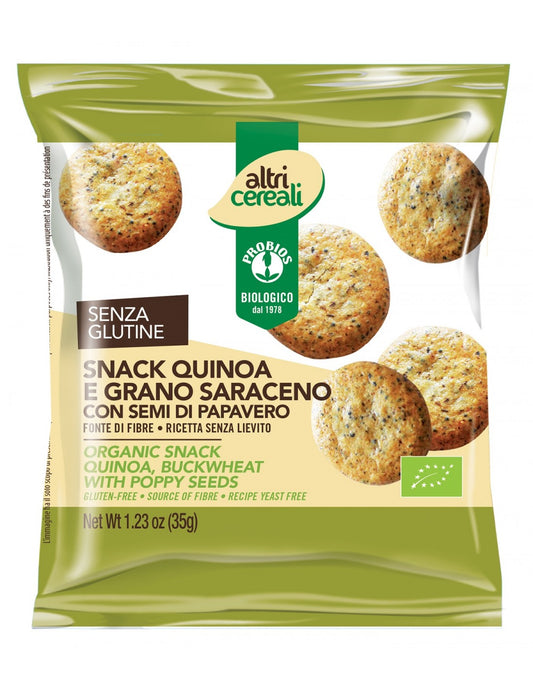 Snack Quinoa e Grano Saraceno PROBIOS - 35g