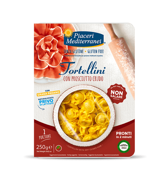 SL Tortellini al prosciutto crudo PIACERI MEDITERRANEI - 250g