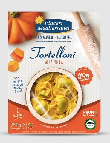 Tortelloni alla zucca PIACERI MEDITERRANEI - 250g